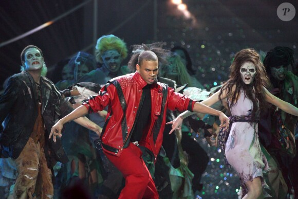 Chris Brown lors des World Music Awards 2006 à Londres.
