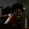 Michael Jackson dans le clip de Thriller. 1982.