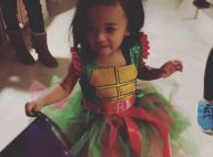 Chris Brown : Sa fille Royalty en Tortue Ninja, lui en loup garou pour Halloween