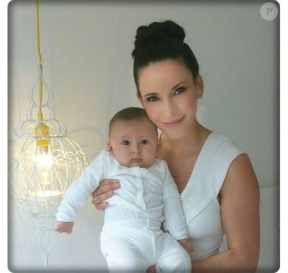 Adriana Campos et son petit garçon qui se retrouve orphelin / photo postée sur Instagram.