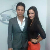 Adriana Campos et son mari Carlos Rincon / photo postée sur Facebook