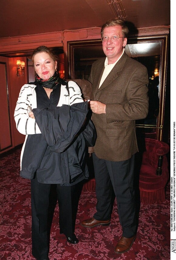 Catherine Allégret et Maurice Vadaux en 1999 à Paris