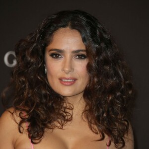 Salma Hayek - Gala "The LACMA 2015 Art+Film" en l'honneur de James Turrell et Alejandro Inarritu à Los Angeles, le 7 novembre 2015.