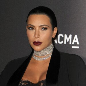 Kim Kardashian enceinte - Gala "The LACMA 2015 Art+Film" en l'honneur de James Turrell et Alejandro Inarritu à Los Angeles, le 7 novembre 2015.