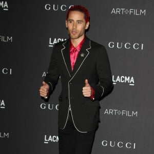 Jared Leto - Gala "The LACMA 2015 Art+Film" en l'honneur de James Turrell et Alejandro Inarritu à Los Angeles, le 7 novembre 2015.