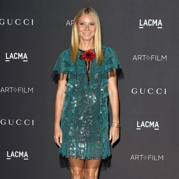 Gwyneth Paltrow - Gala "The LACMA 2015 Art+Film" en l'honneur de James Turrell et Alejandro Inarritu à Los Angeles, le 7 novembre 2015.