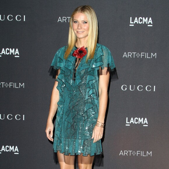 Gwyneth Paltrow - Gala "The LACMA 2015 Art+Film" en l'honneur de James Turrell et Alejandro Inarritu à Los Angeles, le 7 novembre 2015.