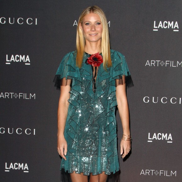 Gwyneth Paltrow - Gala "The LACMA 2015 Art+Film" en l'honneur de James Turrell et Alejandro Inarritu à Los Angeles, le 7 novembre 2015.