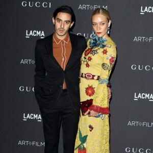 Chloë Sevigny et son petit-ami - Gala "The LACMA 2015 Art+Film" en l'honneur de James Turrell et Alejandro Inarritu à Los Angeles, le 7 novembre 2015.