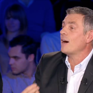 Bruno Gaccio, invité dans On n'est pas couché sur France 2, le samedi 7 novembre 2015.