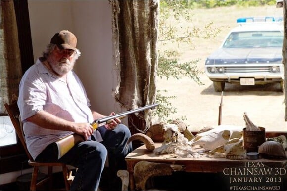 Texas Chainsaw, remake en 3D de Massacre à la tronçonneuse (2013), avec Gunnar Hansen