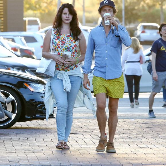 Lana Del Rey et Francesco Carrozzini à Los Angeles, le 5 septembre 2015.