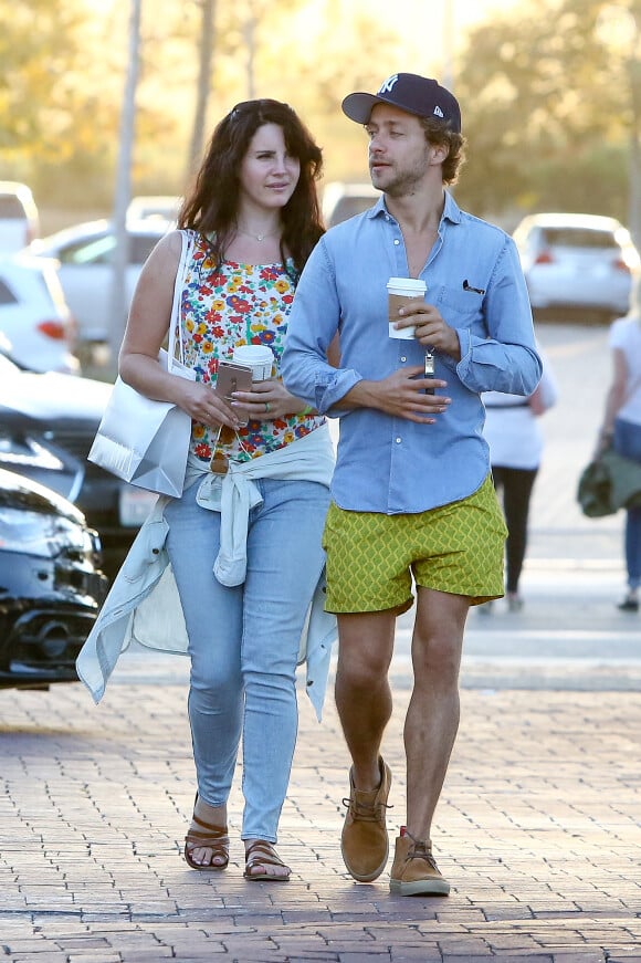 Lana Del Rey et Francesco Carrozzini à Los Angeles, le 5 septembre 2015.
