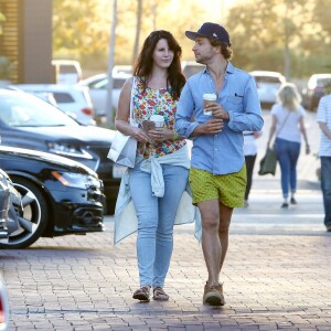 Lana Del Rey et Francesco Carrozzini à Los Angeles, le 5 septembre 2015.