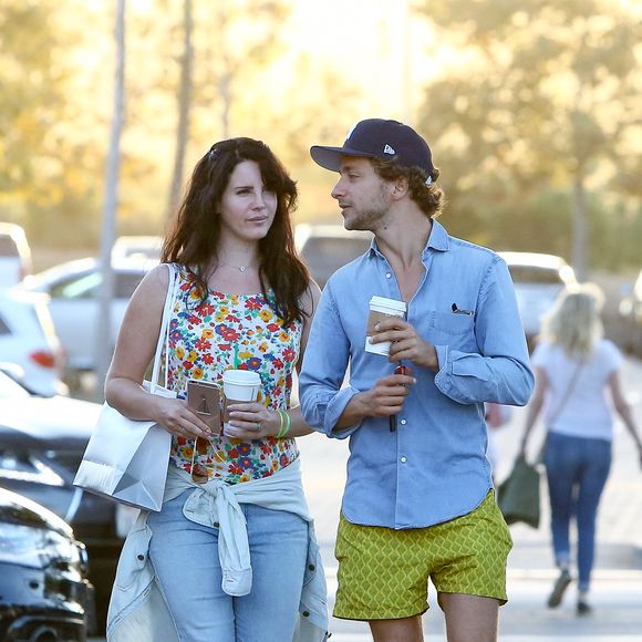 Lana Del Rey et Francesco Carrozzini à Los Angeles, le 5 septembre 2015.