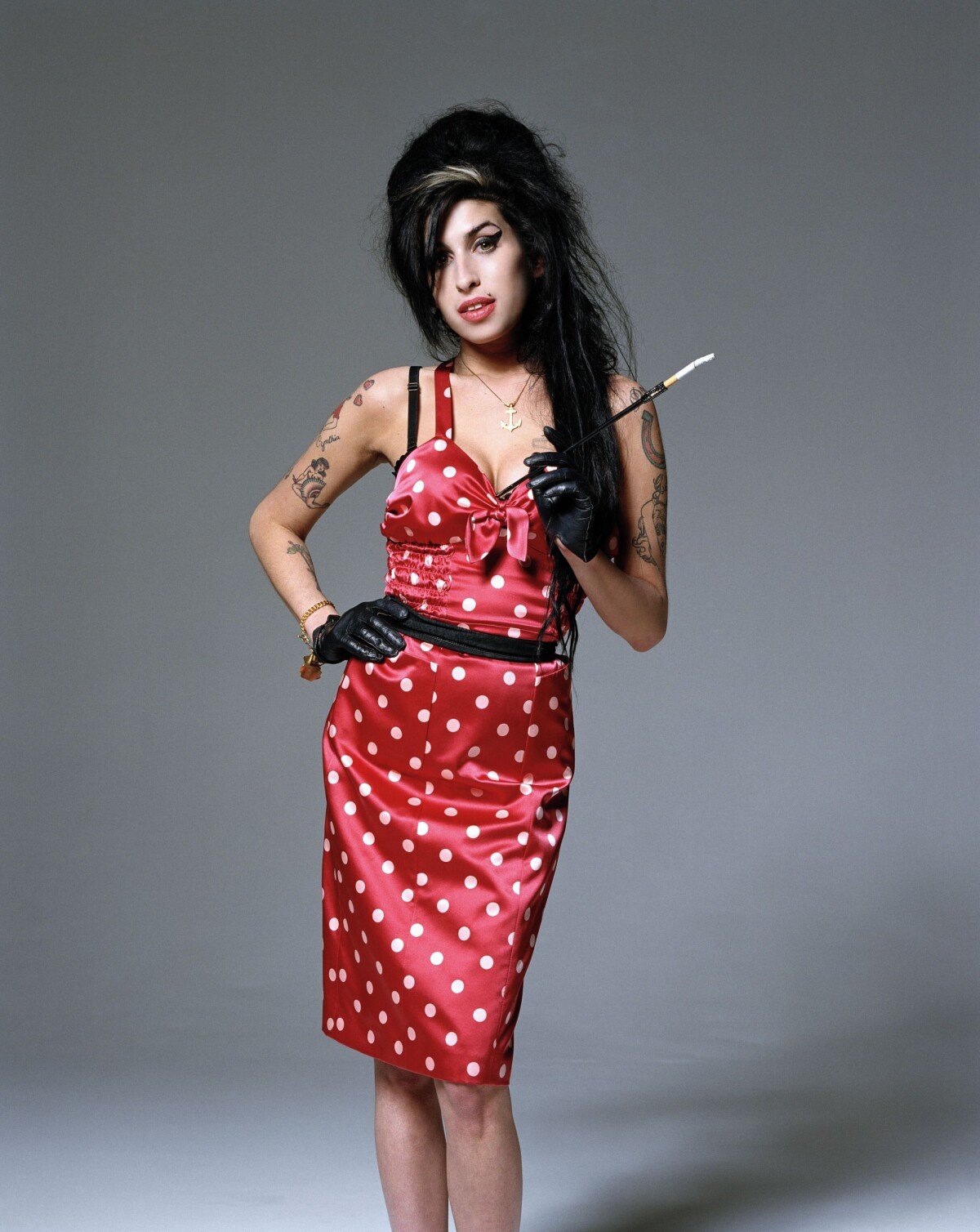 Photo : Amy Winehouse Lors D'un Shooting Photo à New York, Le 4 Février ...