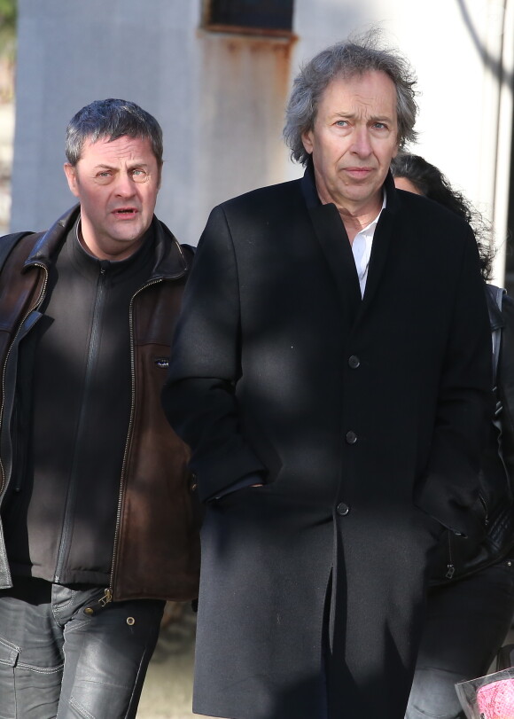 Pascal Bruckner - Hommage à André Glucksmann à la grande coupole du crématorium du cimetière du Père-Lachaise, à Paris, le 13 novembre 2015.
