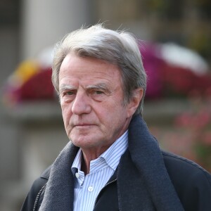 Bernard Kouchner - Hommage à André Glucksmann à la grande coupole du crématorium du cimetière du Père-Lachaise, à Paris, le 13 novembre 2015.