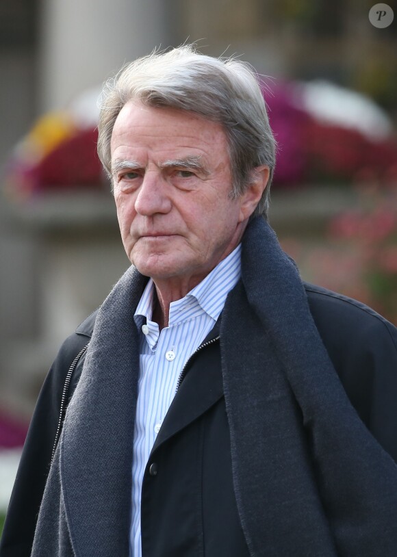 Bernard Kouchner - Hommage à André Glucksmann à la grande coupole du crématorium du cimetière du Père-Lachaise, à Paris, le 13 novembre 2015.