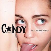 Miley Cyrus, nue : Photos trash et suggestives... Shooting mémorable pour Candy