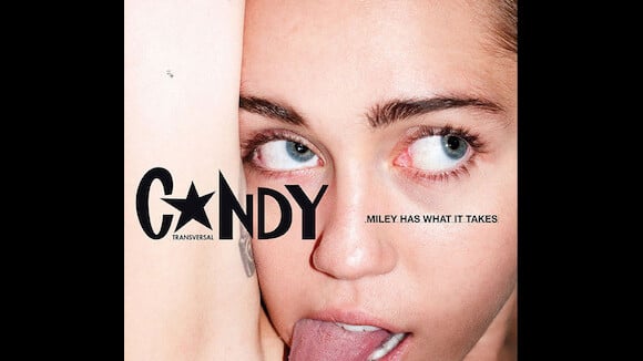 Miley Cyrus, nue : Photos trash et suggestives... Shooting mémorable pour Candy