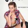 Miley Cyrus, coquine, pose pour l'édition hiver 2015/2016 du magazine américain Candy.