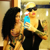Selfie d'Amber Rose et Blac Chyna publiée le 15 novembre 2015.