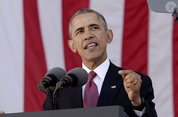 Barack Obama à Arlington, le 11 novembre 2015.