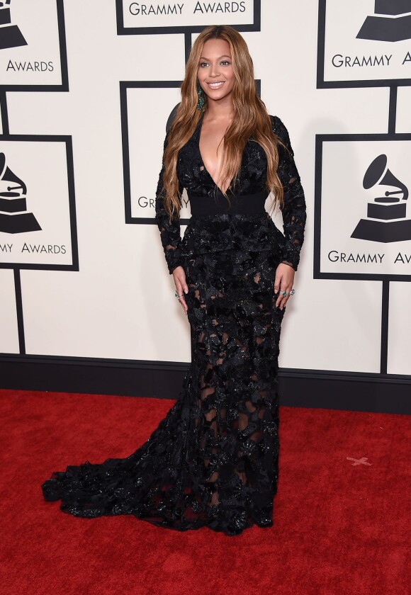 Beyoncé - 57ème soirée annuelle des Grammy Awards au Staples Center à Los Angeles, le 8 février 2015.
