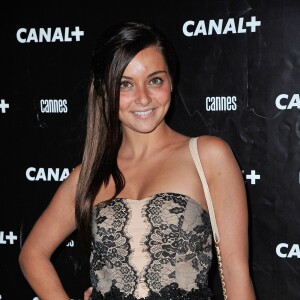 Priscilla Betti - Soirée Canal+ au Park à Mougins à l'occasion du 67e festival du film de Cannes, le 16 mai 2014.