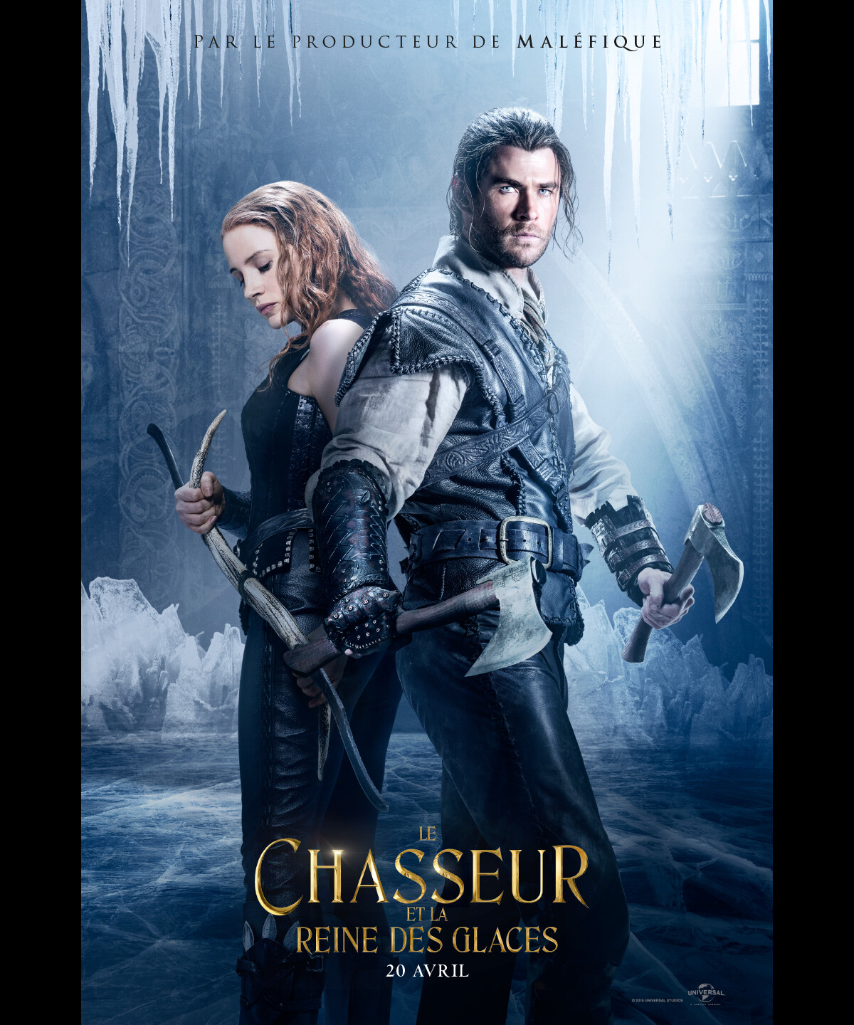 Photo Affiche du film Le Chasseur et la reine des glaces