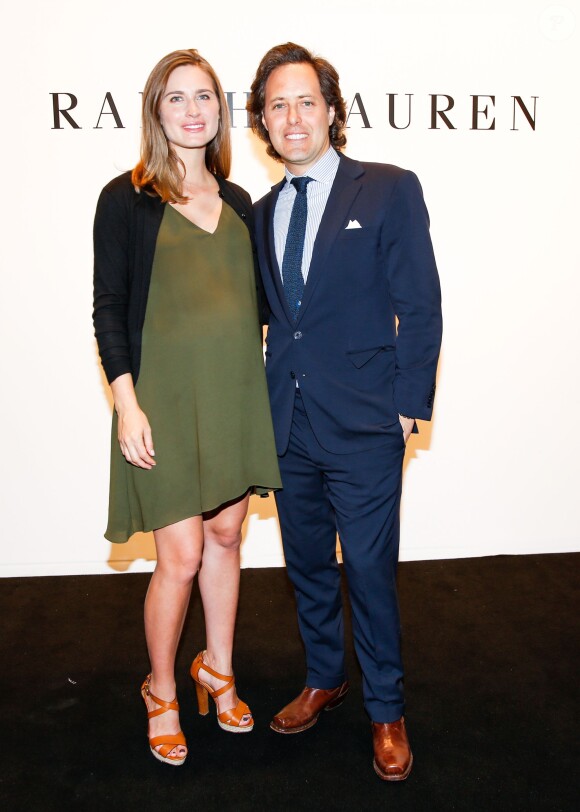 Lauren Bush Lauren et David Lauren à l'événement Ralph Lauren Collection : Spring 2016 à New York, le 17 septembre 2015