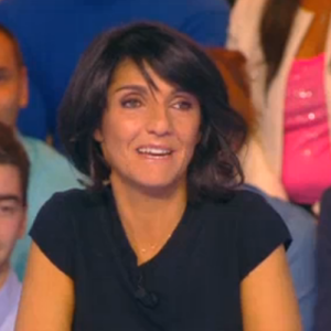 Florence Foresti, invité de "Touche pas à mon poste" sur D8. Le 23 novembre 2015.