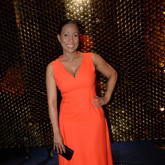 Christine Kelly - 10ème cérémonie des Globes de Cristal au Lido à Paris, le 13 avril 2015.  People attending the 'Globes de Cristal 2015' at the Lido in Paris, France on April 13, 2015.13/04/2015 - Paris