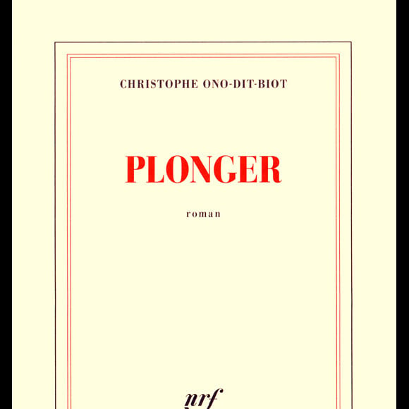 Couverture du roman Plonger de Christophe Ono-dit-Biot