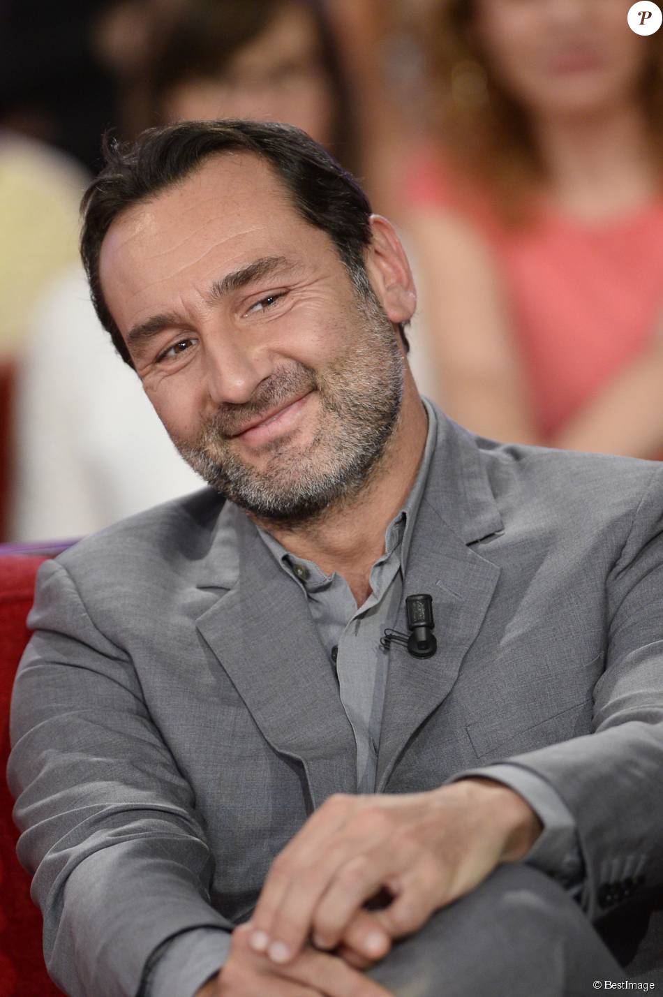 Gilles Lellouche Enregistrement de l'émission Vivement Dimanche à