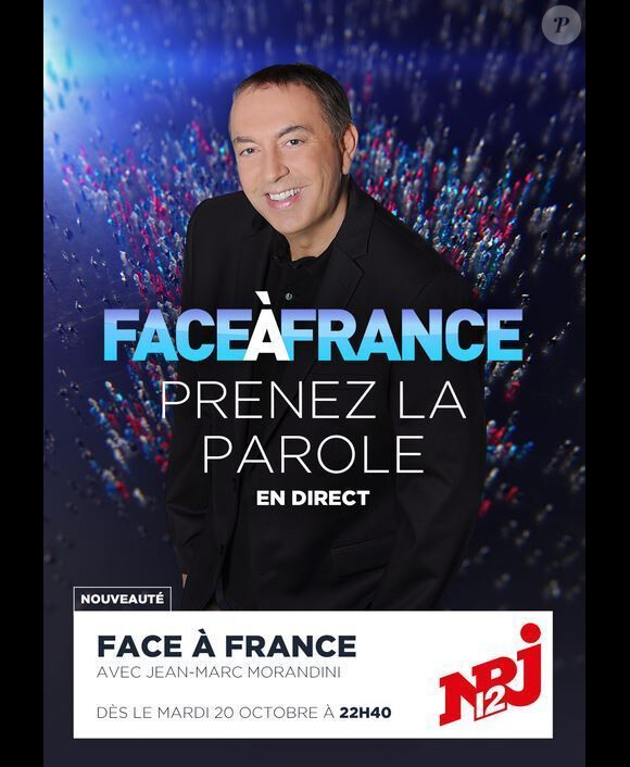 Campagne publicitaire pour Face à France, de Jean-Marc Morandini.