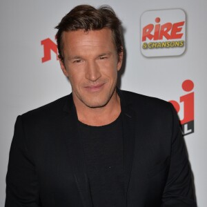 Benjamin Castaldi, au musée du Quai Branly à Paris le 10 septembre 2015.