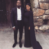 Kim Kardashian et son mari Kanye West / photo postée sur Instagram, le 27 novembre 2015.
