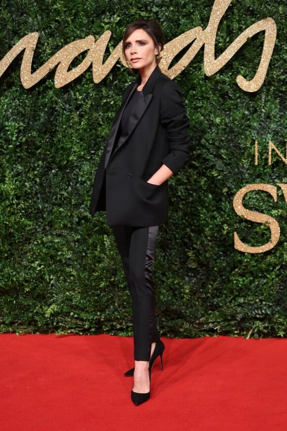 Victoria Beckham - Soirée des "British Fashion Awards" à Londres. Le 23 novembre 2015