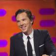 Benedict Cumberbatch à l'enregistrement du Graham Norton Show aux London Studios, le 11 octobre 2015.