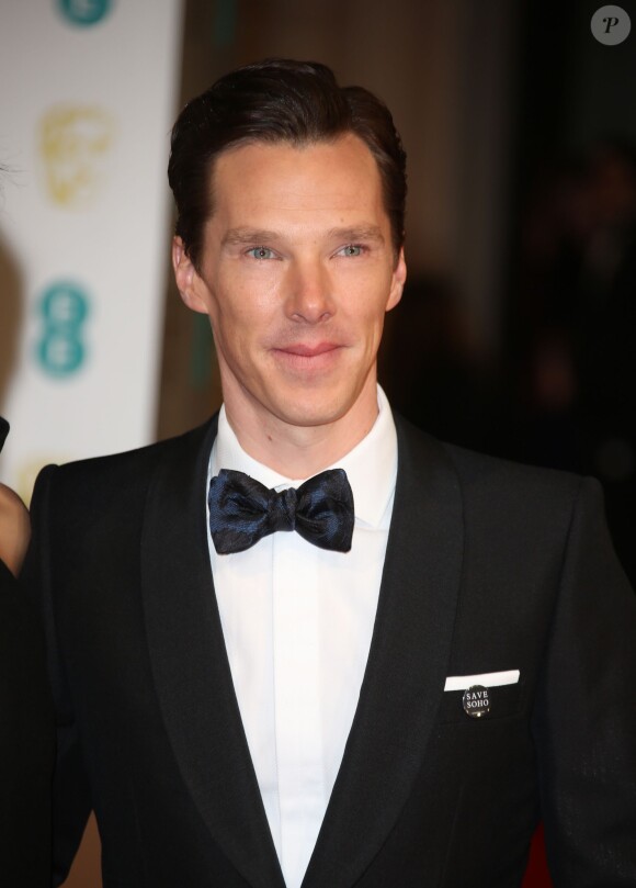 Benedict Cumberbatch - Cérémonie des "British Academy of Film and Television Arts" (BAFTA) 2015 au Royal Opera House à Londres, le 8 février 2015.