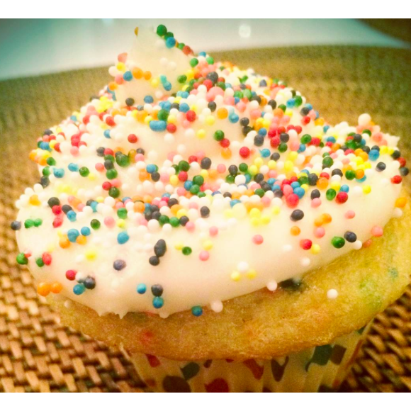 Katherine Heigl a réalisé des cucpakes pour l'anniversaire de sa fille Naleigh / photo postée sur Instagram, le 24 novembre 2015.