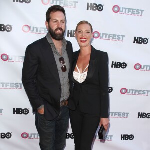 Katherine Heigl et son mari Josh Kelley à la première de « Jenny's wedding » à West Hollywood, le 10 juillet 2015