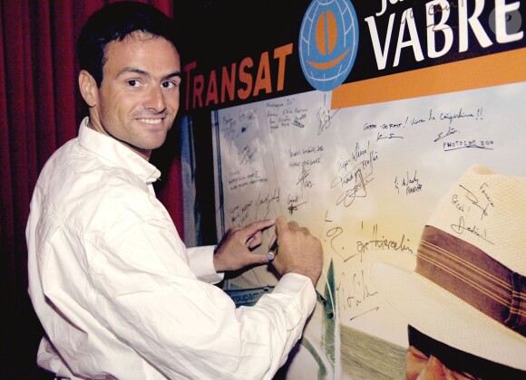 Franck Cammas à Paris, le 6 octobre 2005.