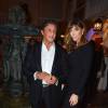 Sylvester Stallone et son épouse Jennifer Flavin Stallone assistent au dîner de la Galerie Gmurzynska à la Villa Casa Casuarina. Miami, le 1er décembre 2015.