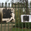 L'exposition anti-homophobie "Les couples imaginaires" vandalisée à Toulouse dans la nuit du 4 au 5 décembre 2015.
