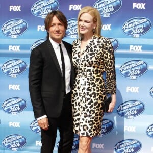 Nicole Kidman et son mari Keith Urban à la soirée "American Idol" à Hollywood, le 13 mai 2015