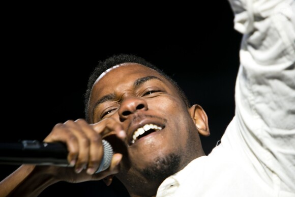 Kendrick Lamar en concert a Goteborg lors du festival "Way Out West", le 10 août 2013.