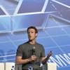 Mark Zuckerberg lors du Mobile World Congress à Barcelone, le 27 févirer 2014.